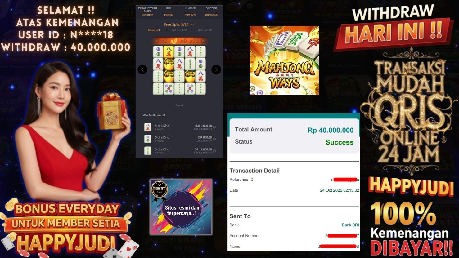 HAPPYJUDI JACKPOT SLOT MAHJONG WAYS